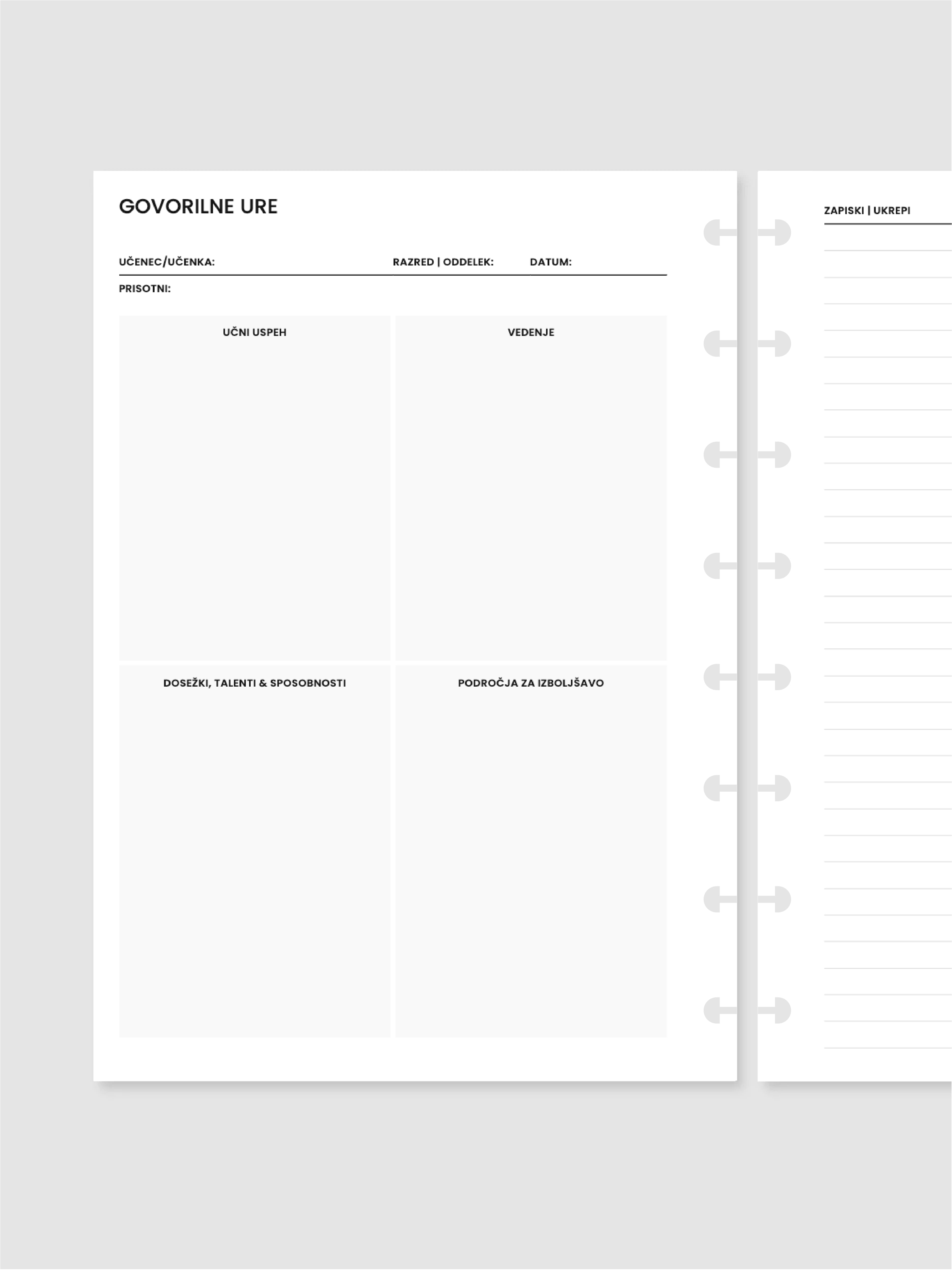 Govorilne ure | diskovni