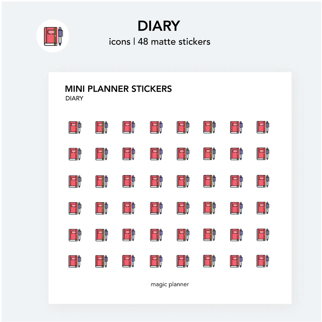 Planner stickers | Diary