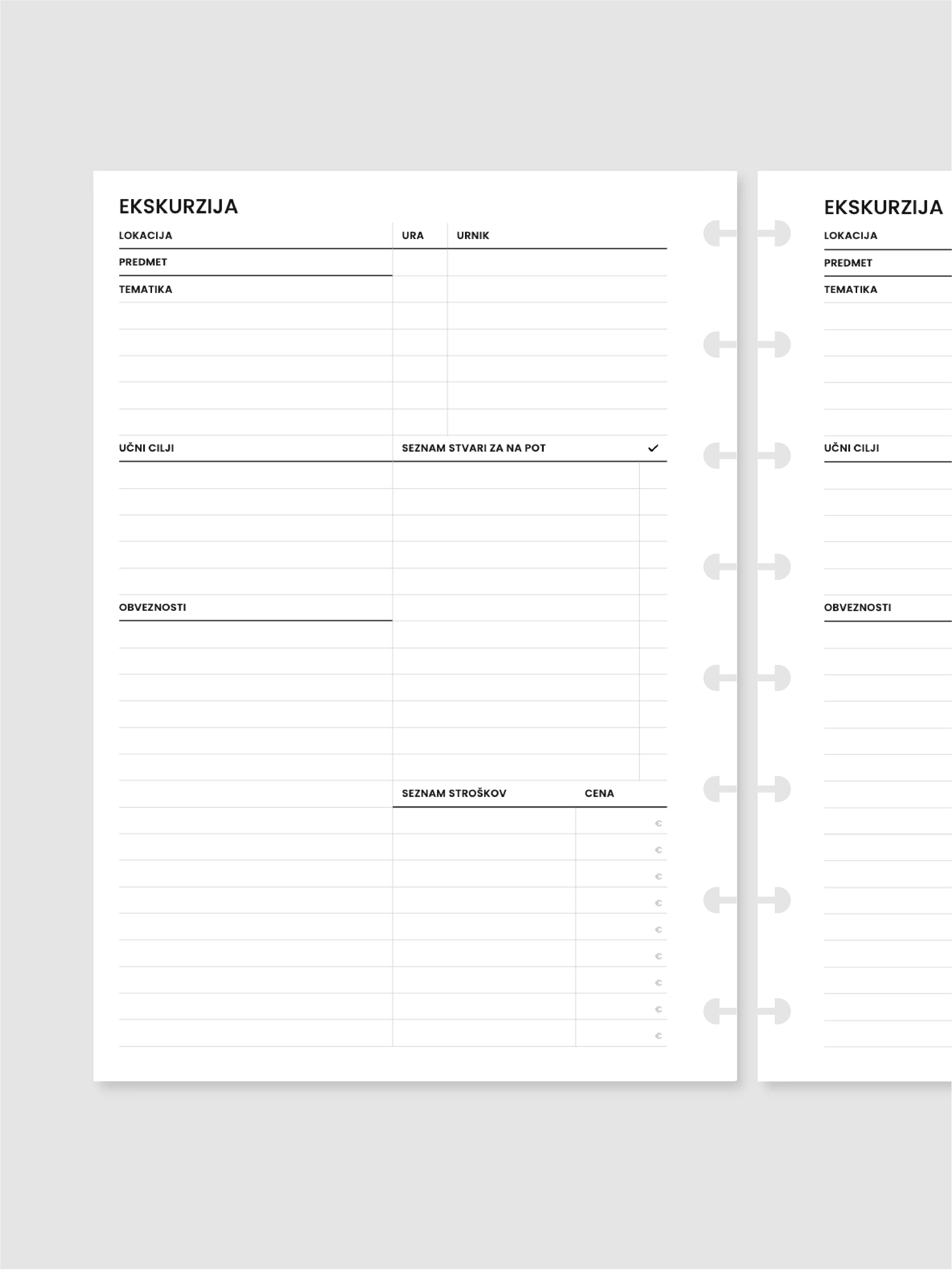 Ekskurzija | diskovni