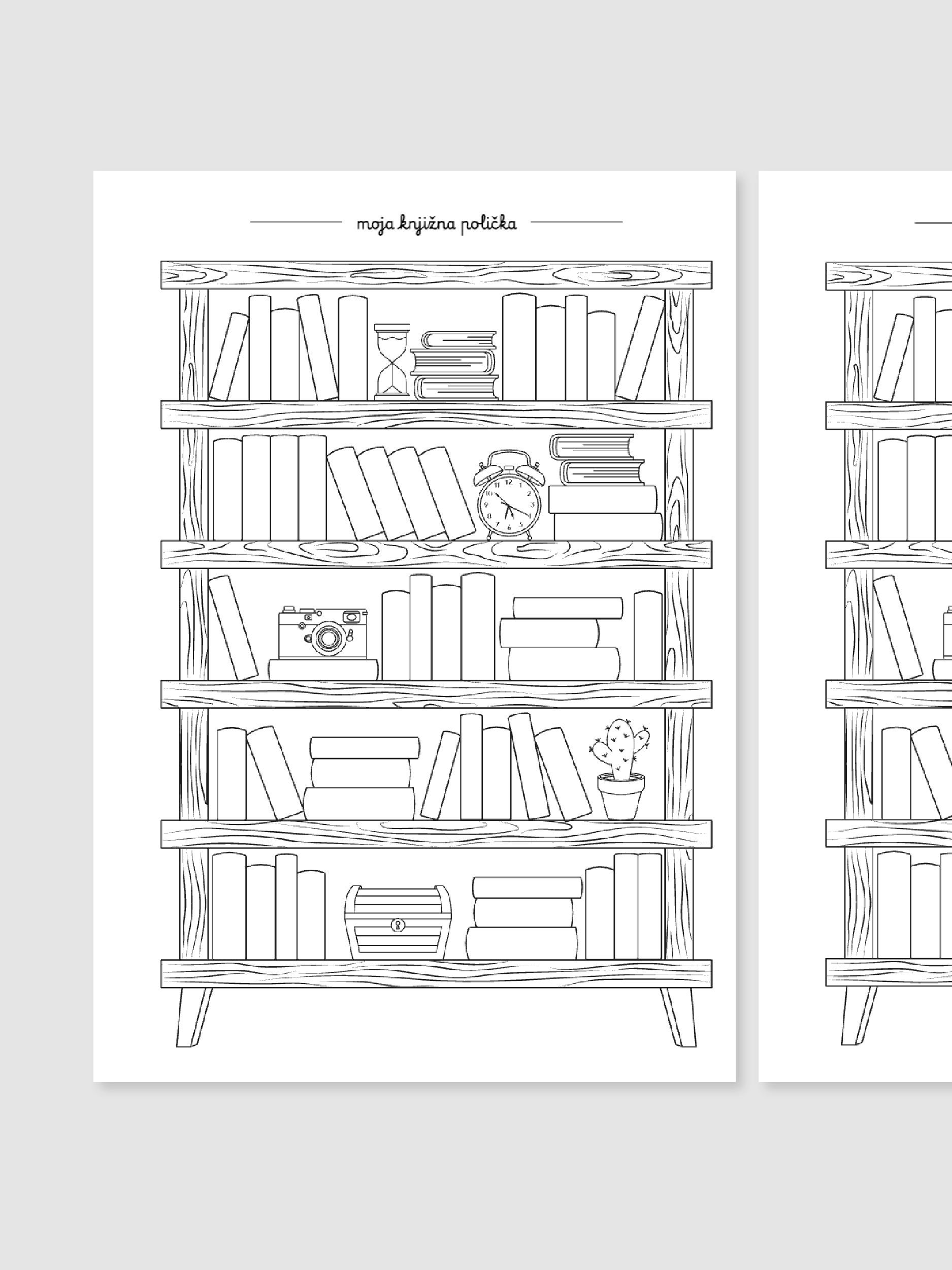 Knjižna polička | A5 inserti