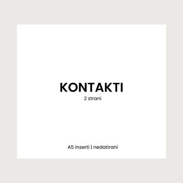 Inserti | kontakti | 2 strani