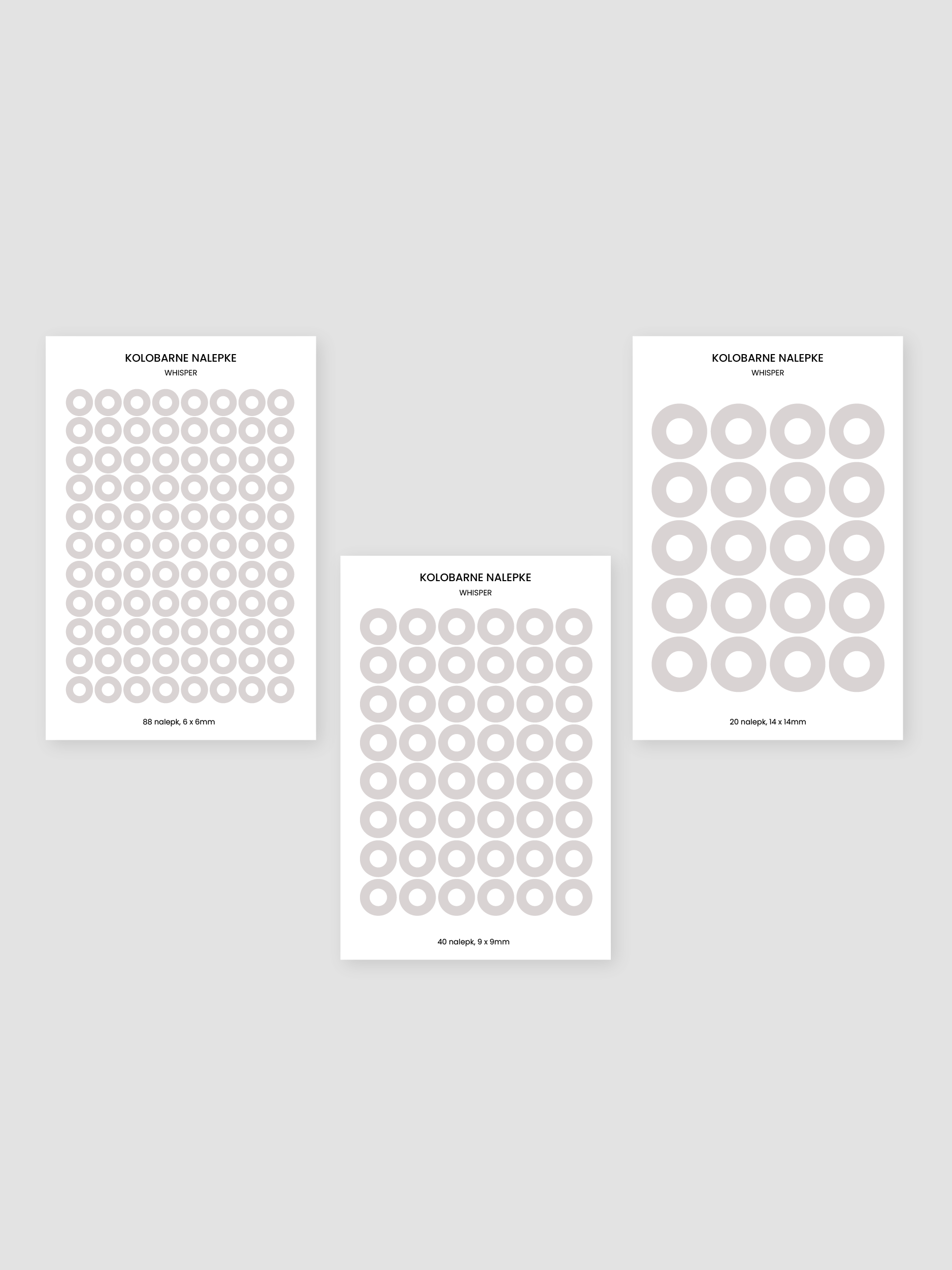 Set nalepk | kolobarne