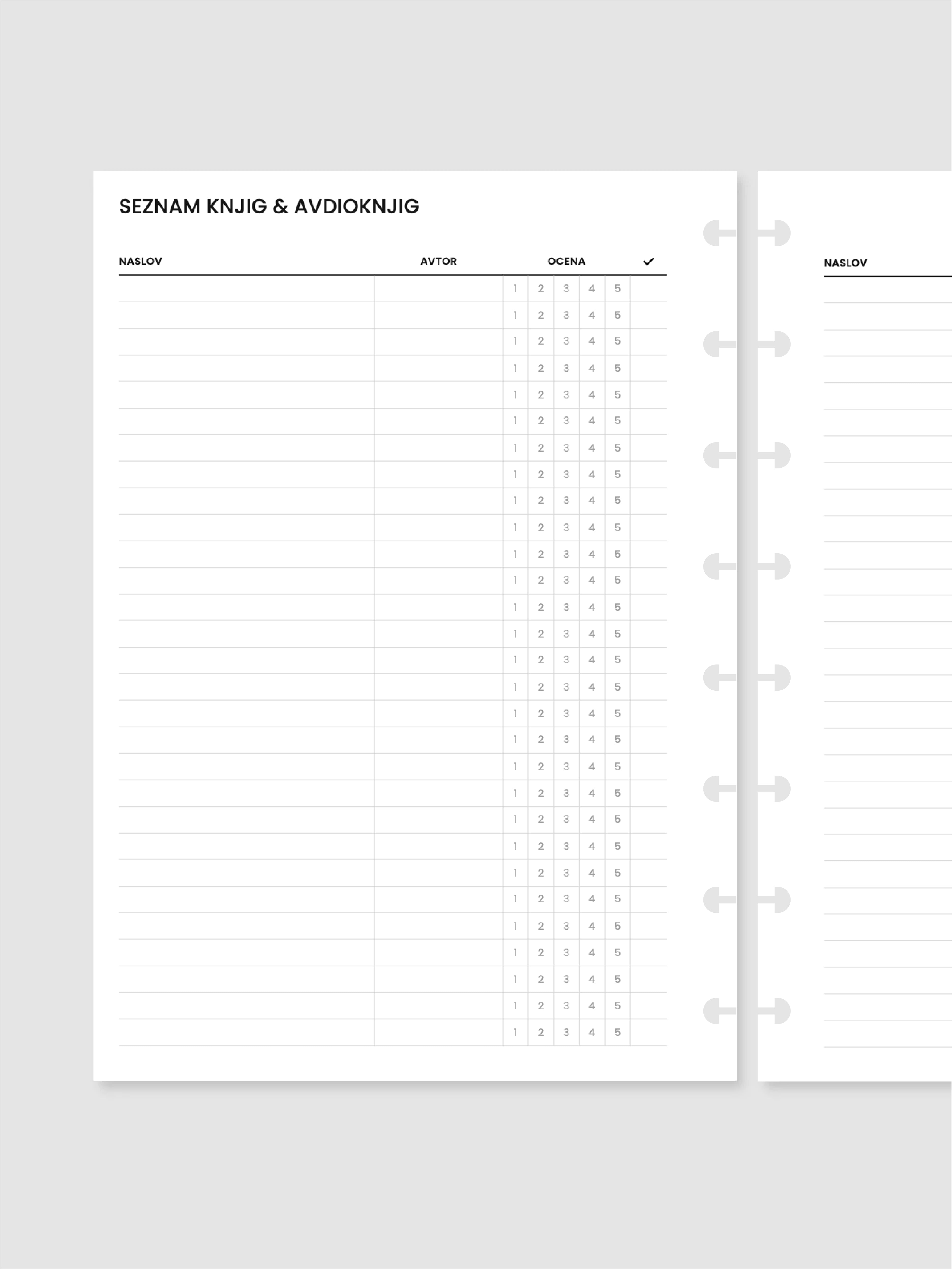 Seznam knjig | diskovni