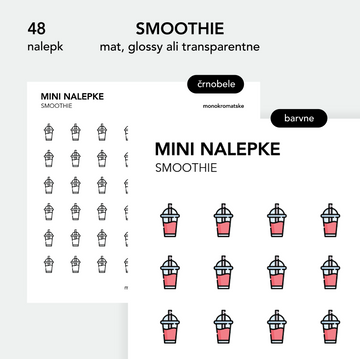 Mini nalepke | smoothie
